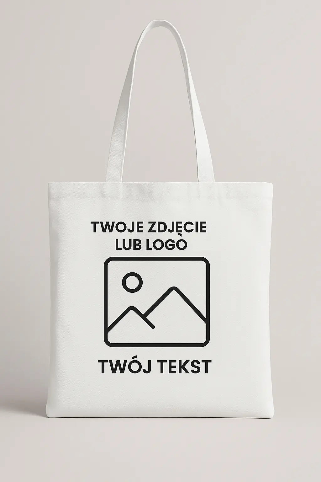 Torba z bawełny z pełnokolorowym nadrukiem – możliwość dodania zdjęcia, tekstu lub projektu graficznego