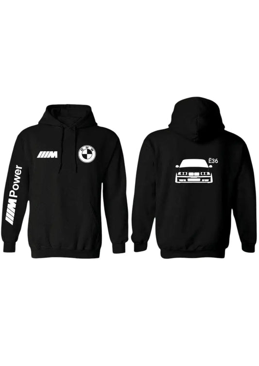 Bluza męska z logo samochodu na przodzie
